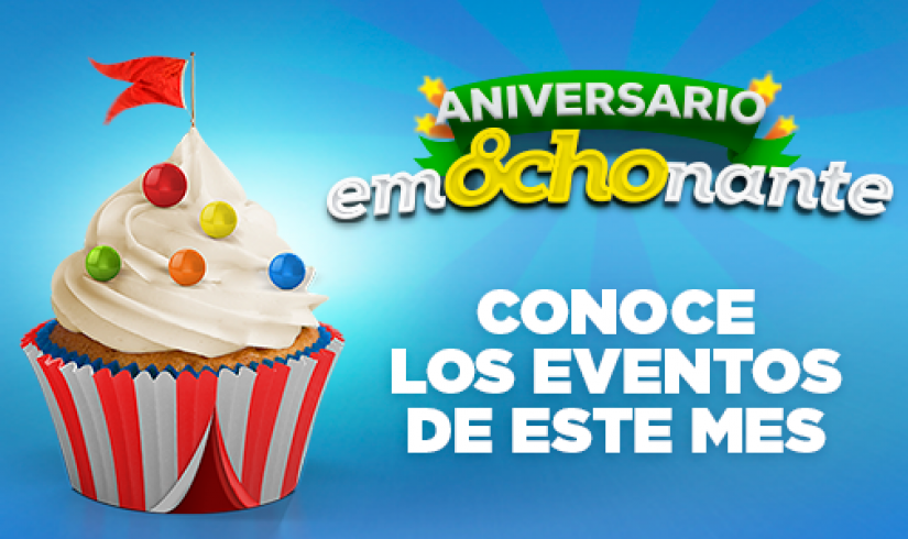 ¡Vivamos junt@s un Aniversario EmOchonante!