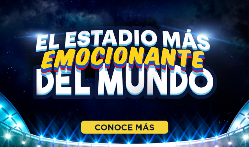 El Estadio más Emocionante del Mundo está en Centro Mayor