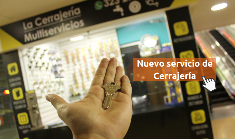 Nuevo servicio de cerrajería