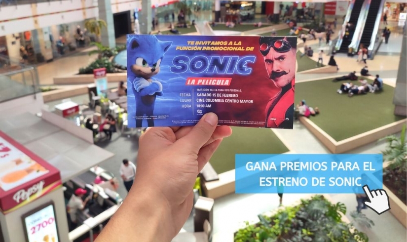GANA KITS Y ENTRADAS PARA SONIC