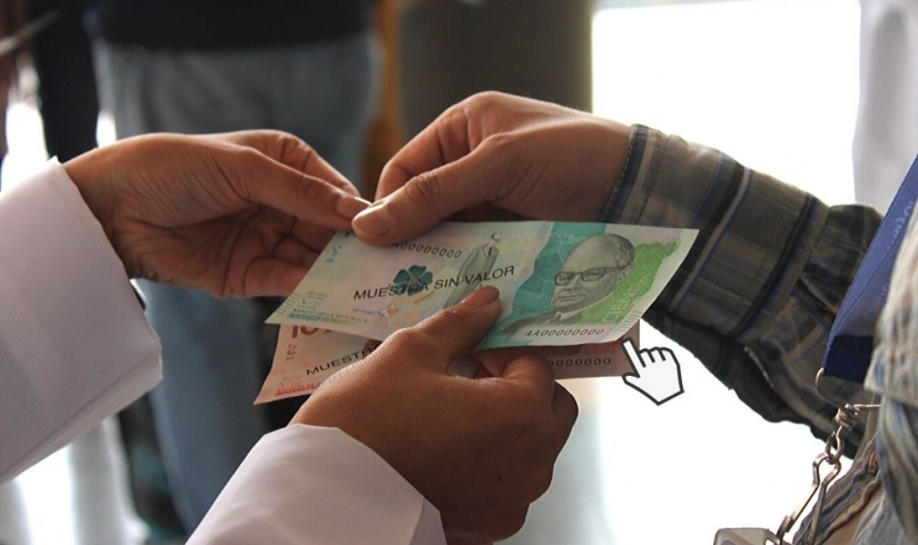 Aprende cómo identificar billetes auténticos