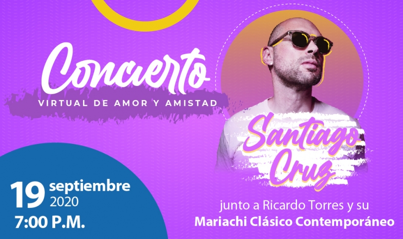 Concierto de amor y amistad con Santiago Cruz