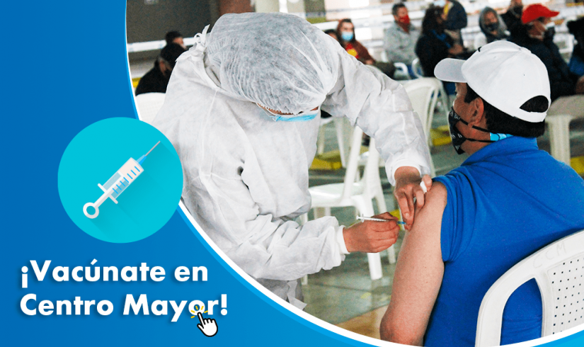 Vacunación Covid 19 en Centro Mayor