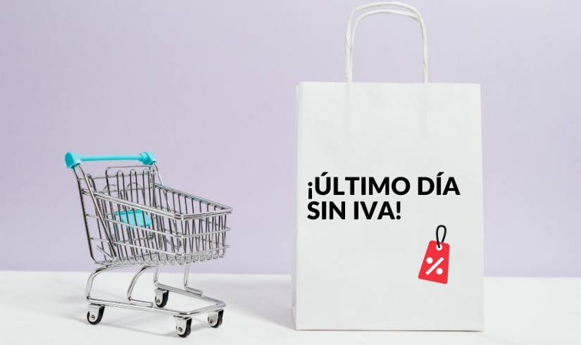 Llegó el último día sin iva a Centro Mayor
