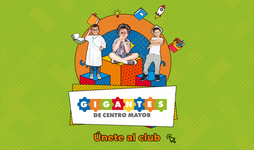 Gigantes de Centro Mayor septiembre, club infantil GRATUITO