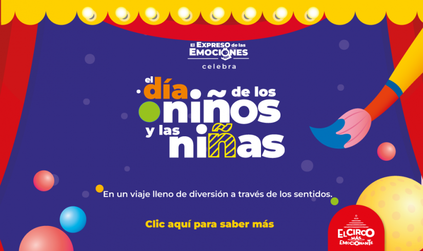 ¡El Expreso de las Emociones llegó a Centro Mayor en el día de los niños y niñas!