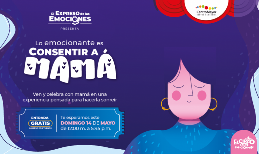 ¡Lo emocionante es consentir a mamá!